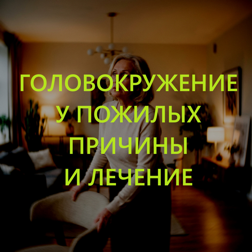 Головокружение у пожилых людей