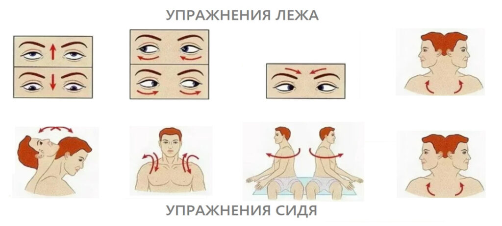 Упражнения при вестибулярном нейроните