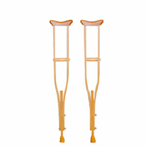 Костыли Мега-Оптим подмышечные деревянные подростковые