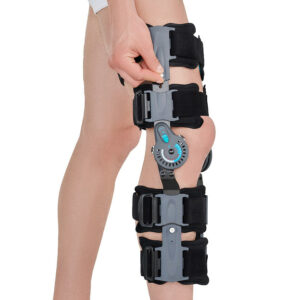 Ортез коленный ORLETT HKS-303 шарнирный с выдвижными шинами